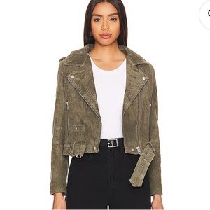 Blank NYC Suede Moto Jacket